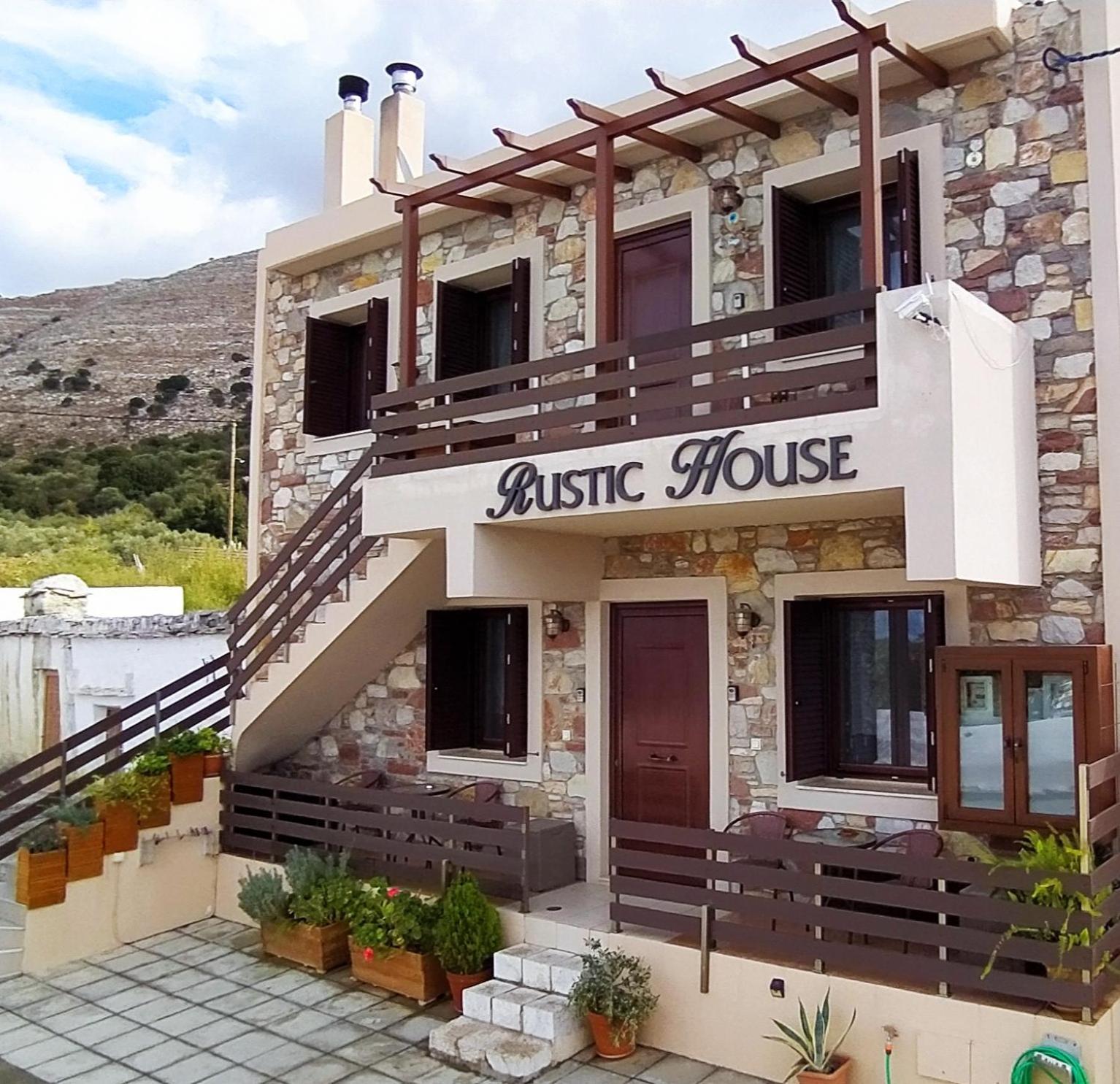 Апартаменты Rustic House Embonas Экстерьер фото